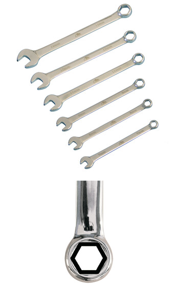 Set of bleed wrenches
