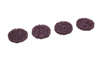 Cleaning disc 75 mm purple
